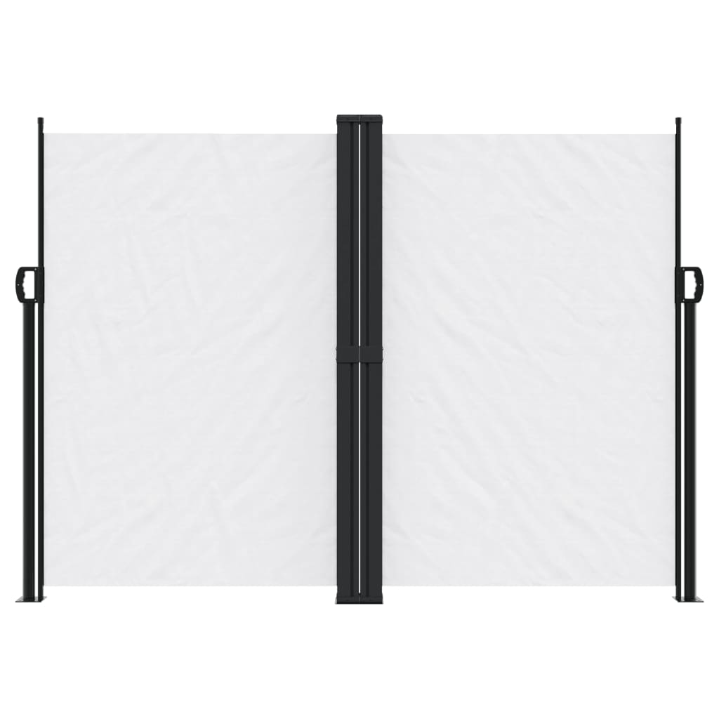 Tenda da Sole Laterale Retrattile Bianco 180x600 cm - homemem39