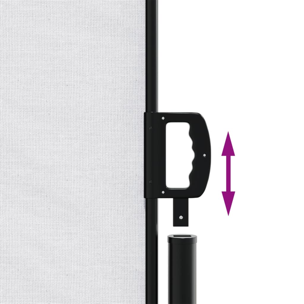 Tenda da Sole Laterale Retrattile Bianco 180x600 cm - homemem39