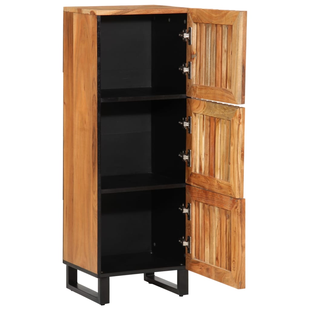 Credenza 40x34x110 cm in Legno Massello d'Acacia