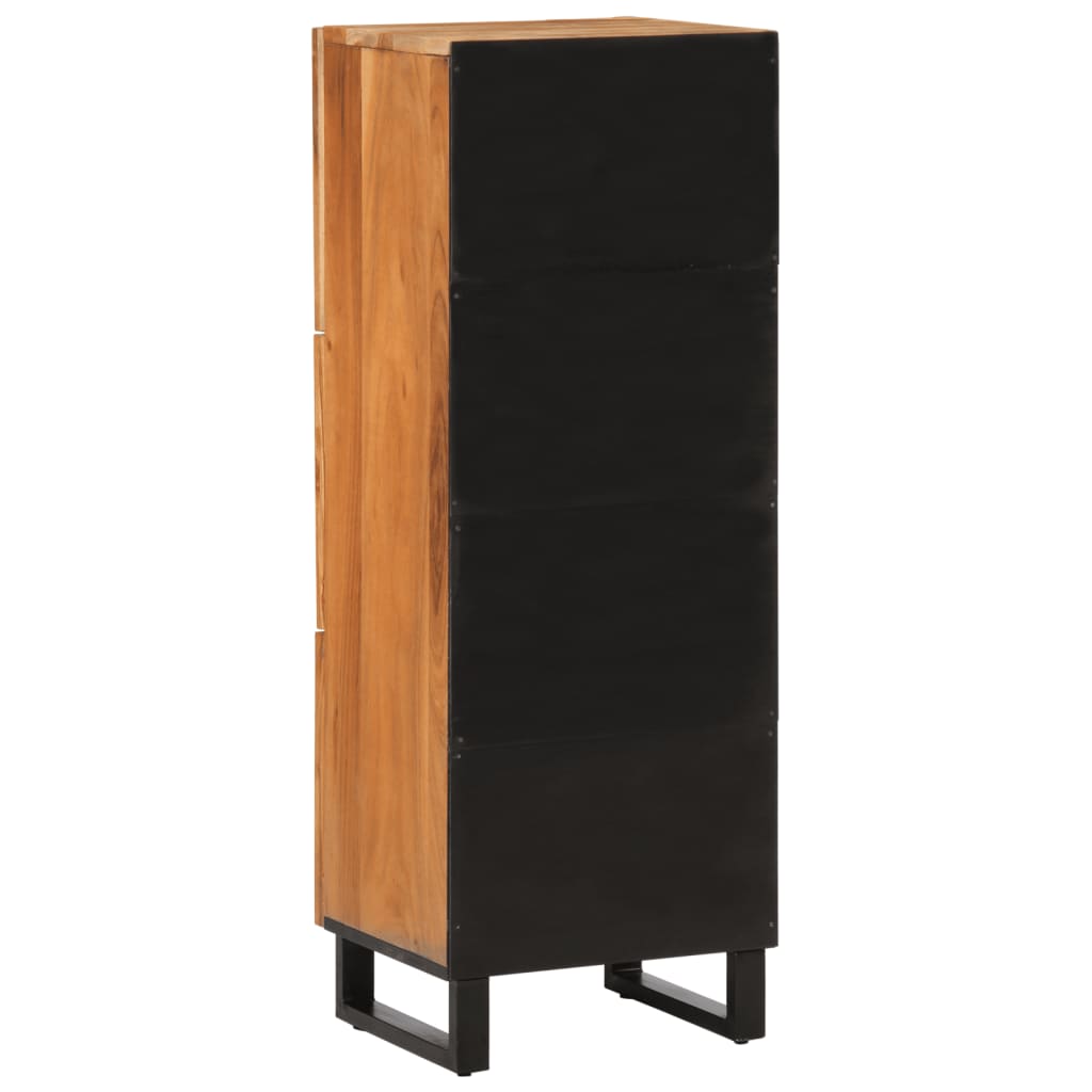 Credenza 40x34x110 cm in Legno Massello d'Acacia