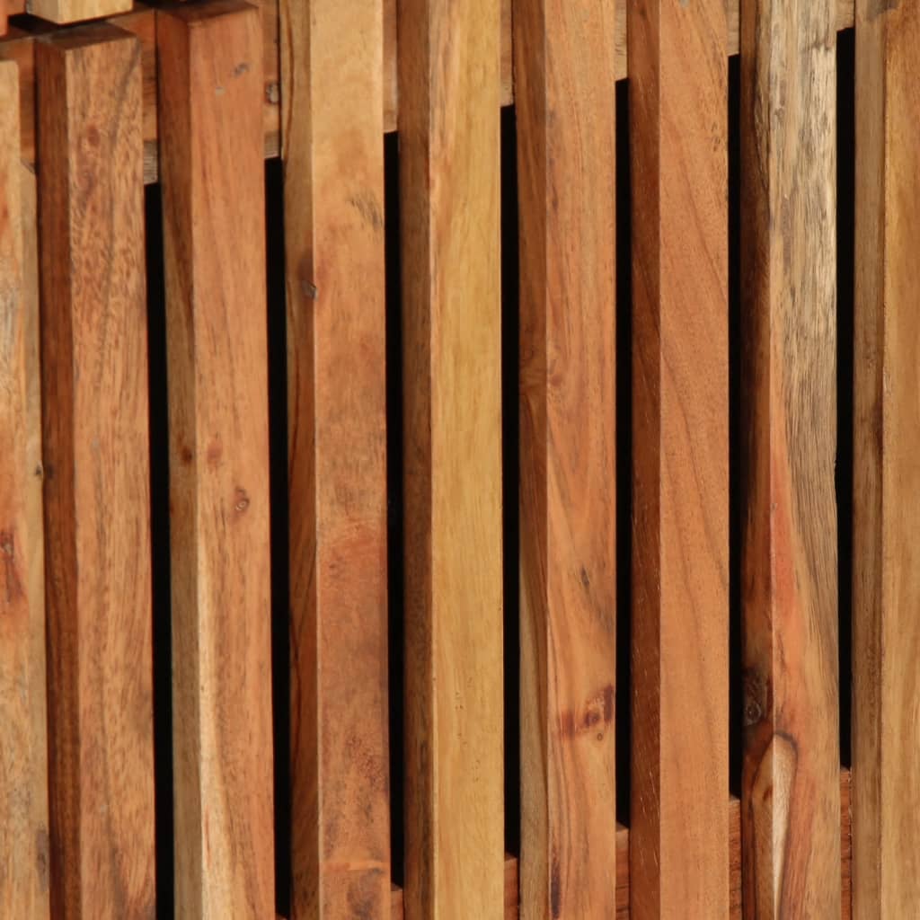 Credenza 40x34x110 cm in Legno Massello d'Acacia
