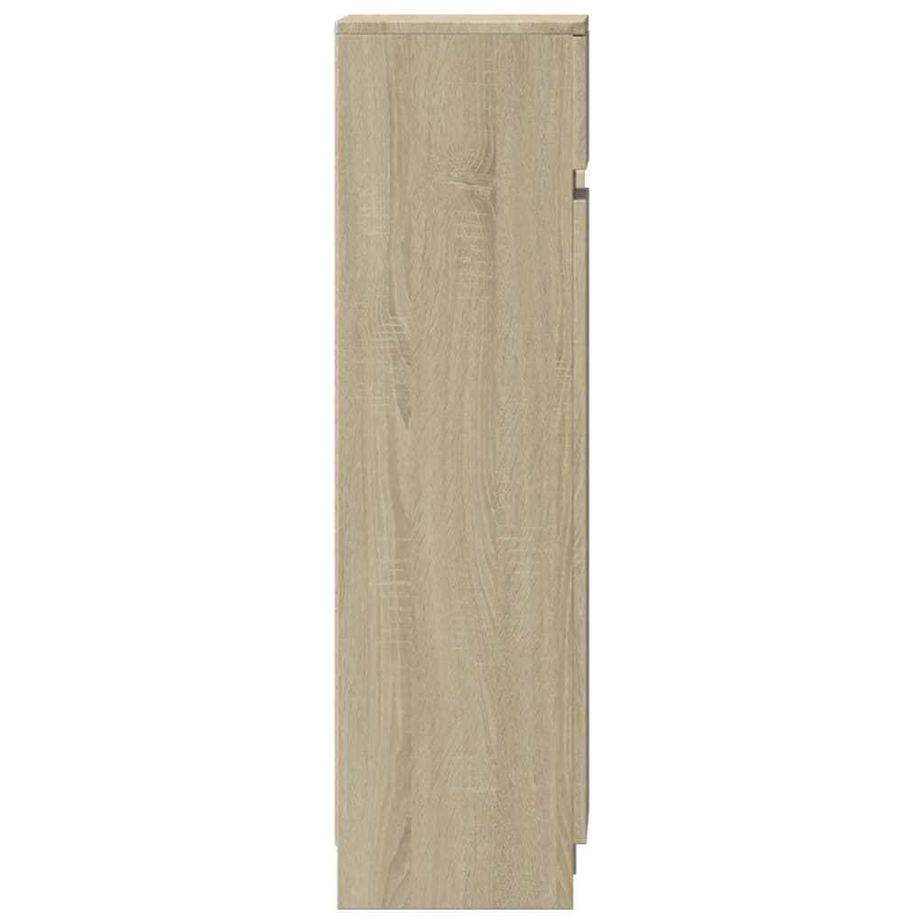 Scarpiera Rovere Sonoma 100,5x28x100 cm in Legno Multistrato - homemem39