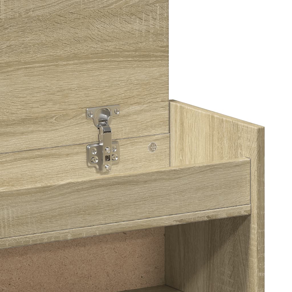 Scarpiera Rovere Sonoma 100,5x28x100 cm in Legno Multistrato - homemem39