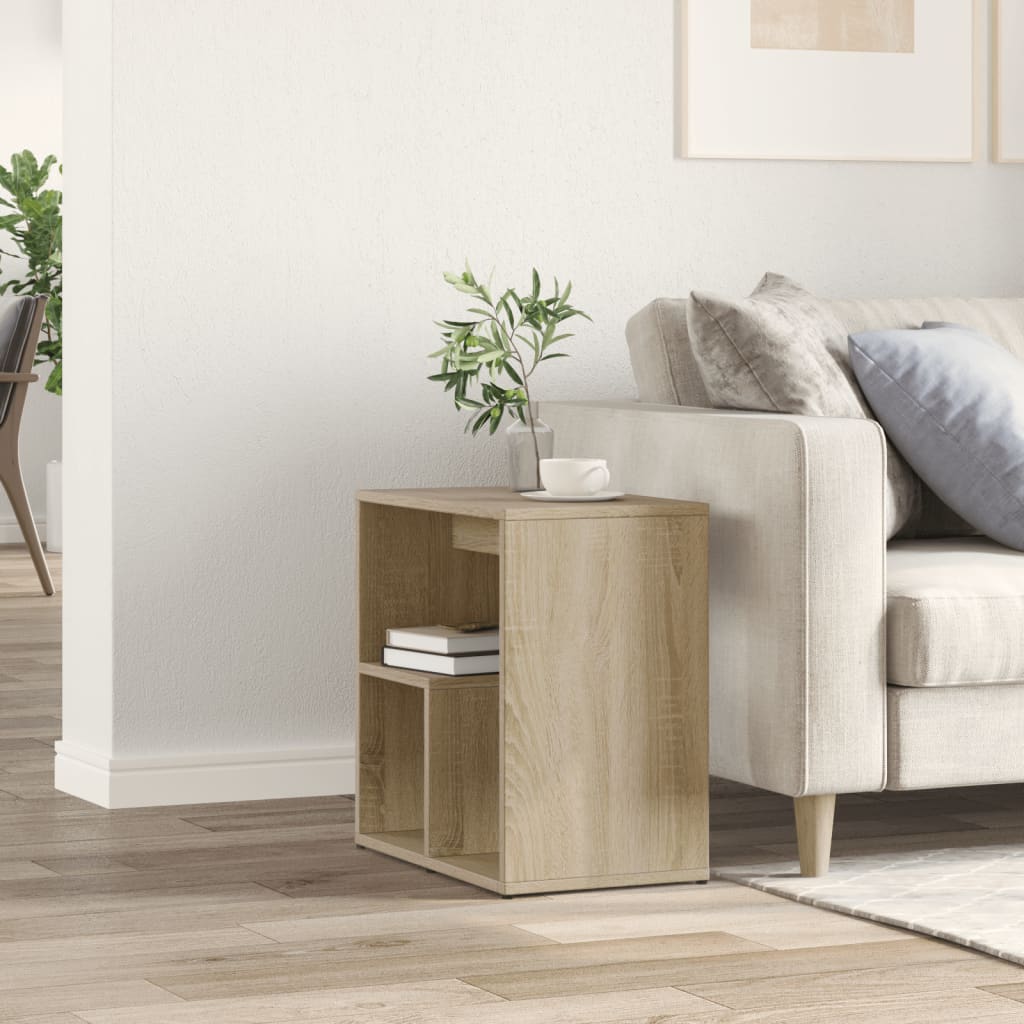 Tavolino da Salotto Rovere Sonoma 50x30x50cm Legno Multistrato - homemem39