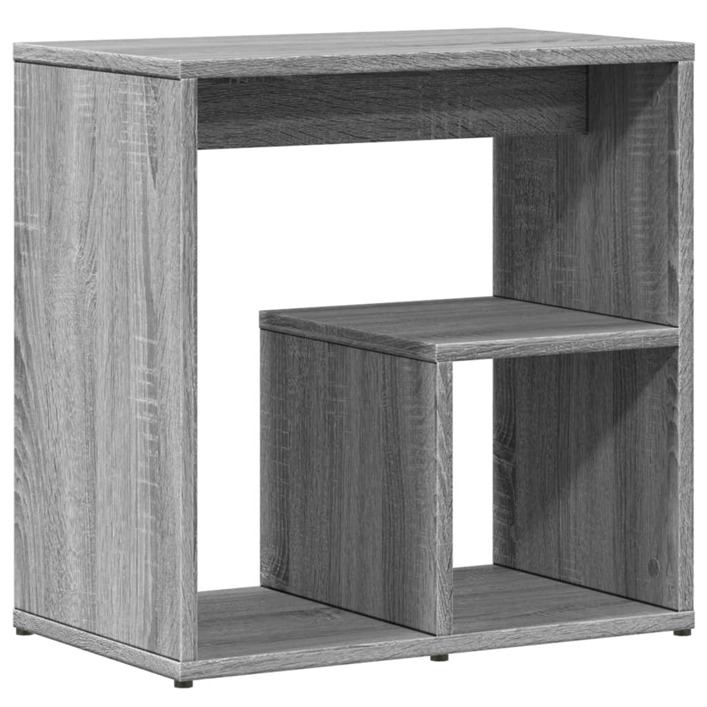 Tavolino Grigio Sonoma 50x30x50 cm Legno Multistrato - homemem39