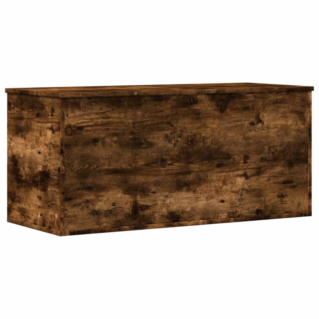Contenitore Rovere Fumo 100x42x46 cm Legno Multistrato - homemem39