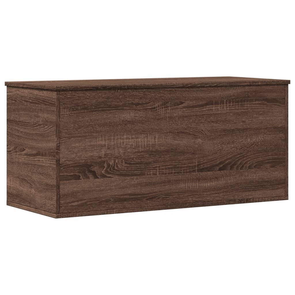 Contenitore Rovere Marrone 100x42x46 cm Legno Multistrato - homemem39