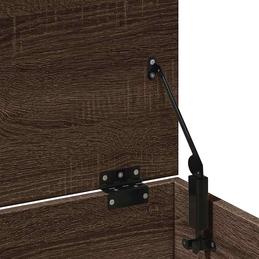 Contenitore Portaoggetti Rovere Marrone 102x35x35 cm Truciolato - homemem39