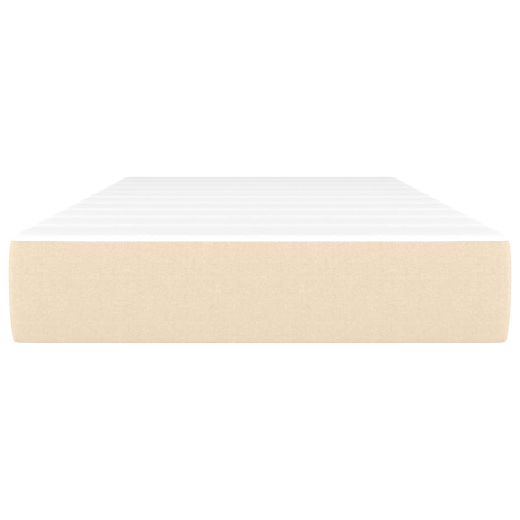 Materasso a Molle Insacchettate Crema 120x190x20 cm in Tessuto - homemem39