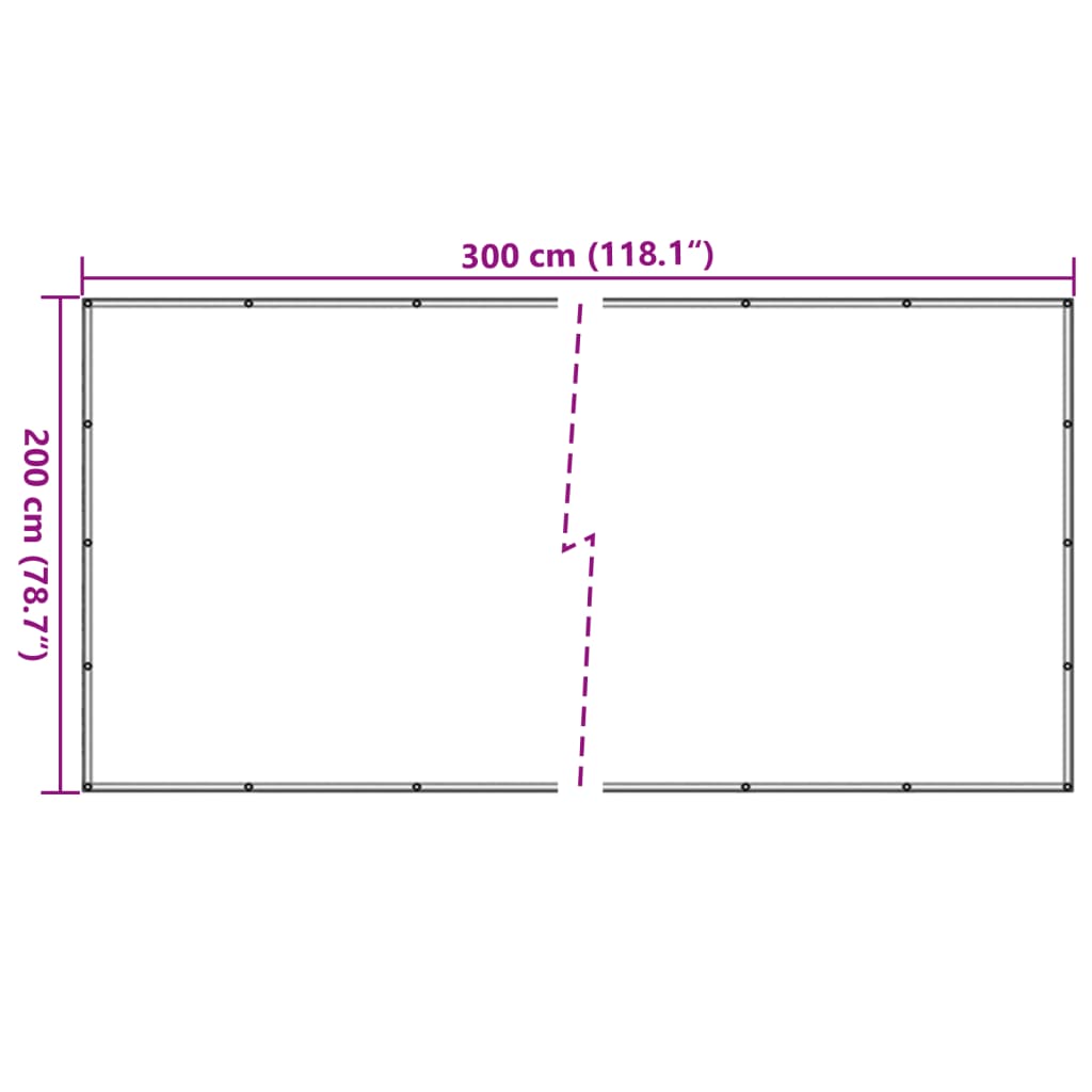 Rete per Rimorchio Verde 2x3 m HDPE | homemem39