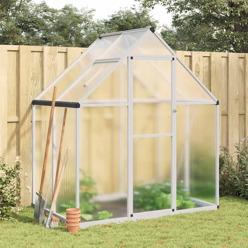 Telaio Serra con Base Argento 169x114x195 cm in Alluminio - homemem39