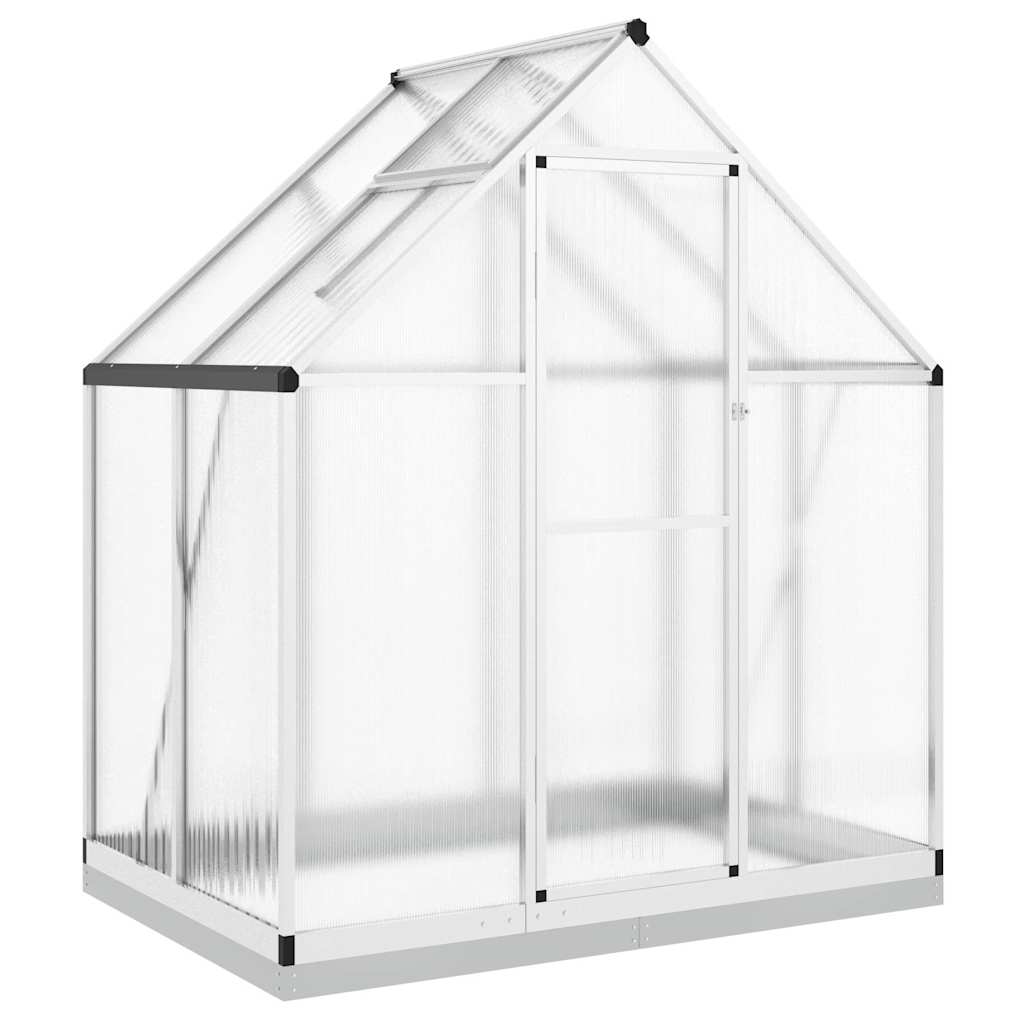Telaio Serra con Base Argento 169x114x202 cm in Alluminio - homemem39