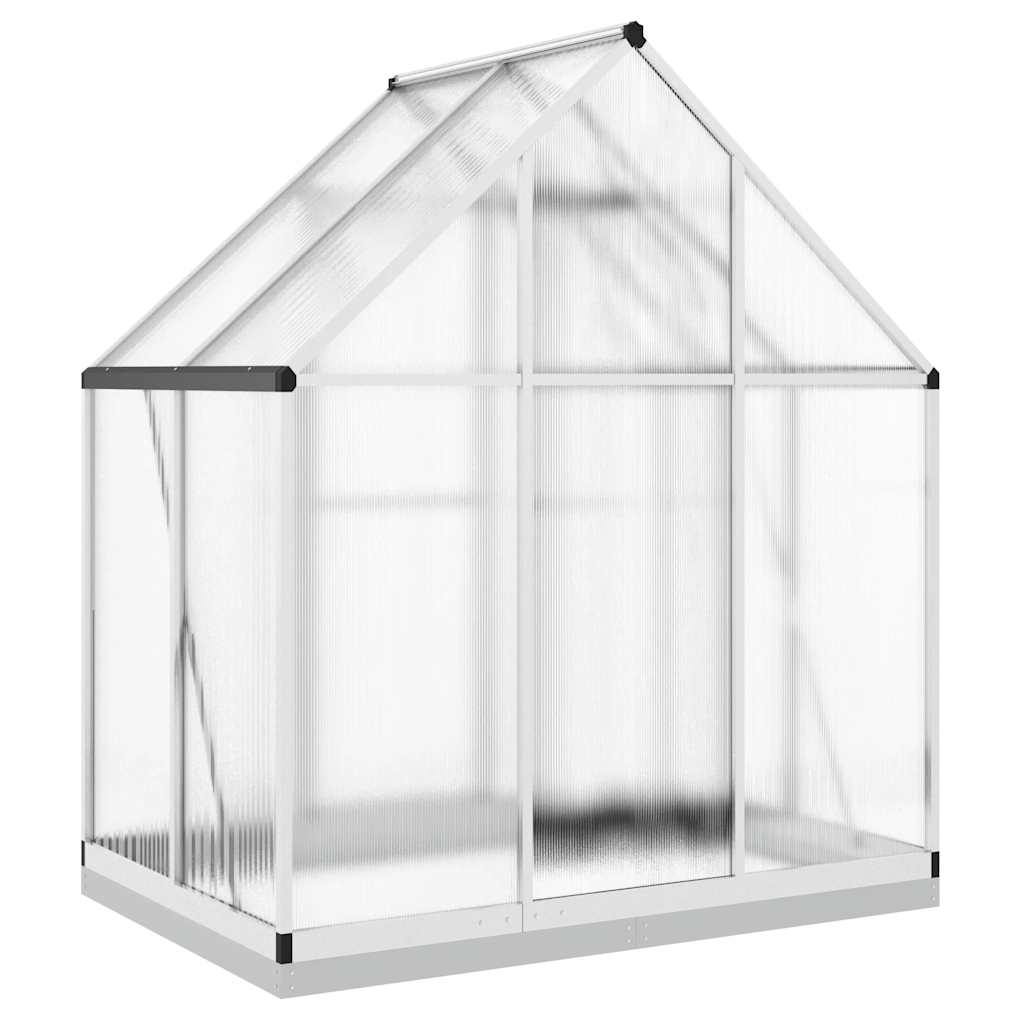 Telaio Serra con Base Argento 169x114x202 cm in Alluminio - homemem39
