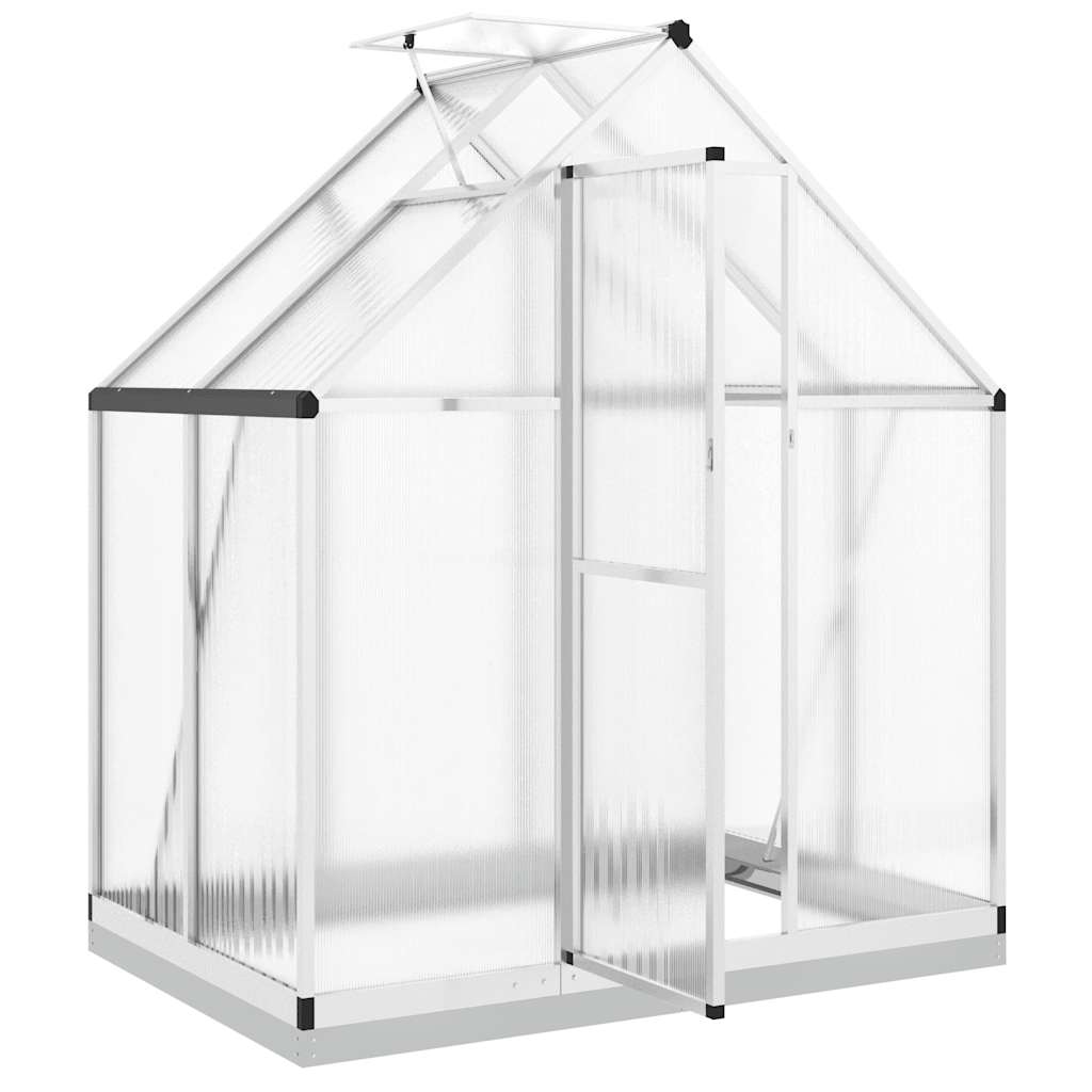 Telaio Serra con Base Argento 169x114x202 cm in Alluminio - homemem39