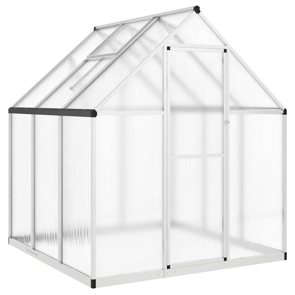 Telaio Serra con Base Argento 169x169x195 cm in Alluminio - homemem39