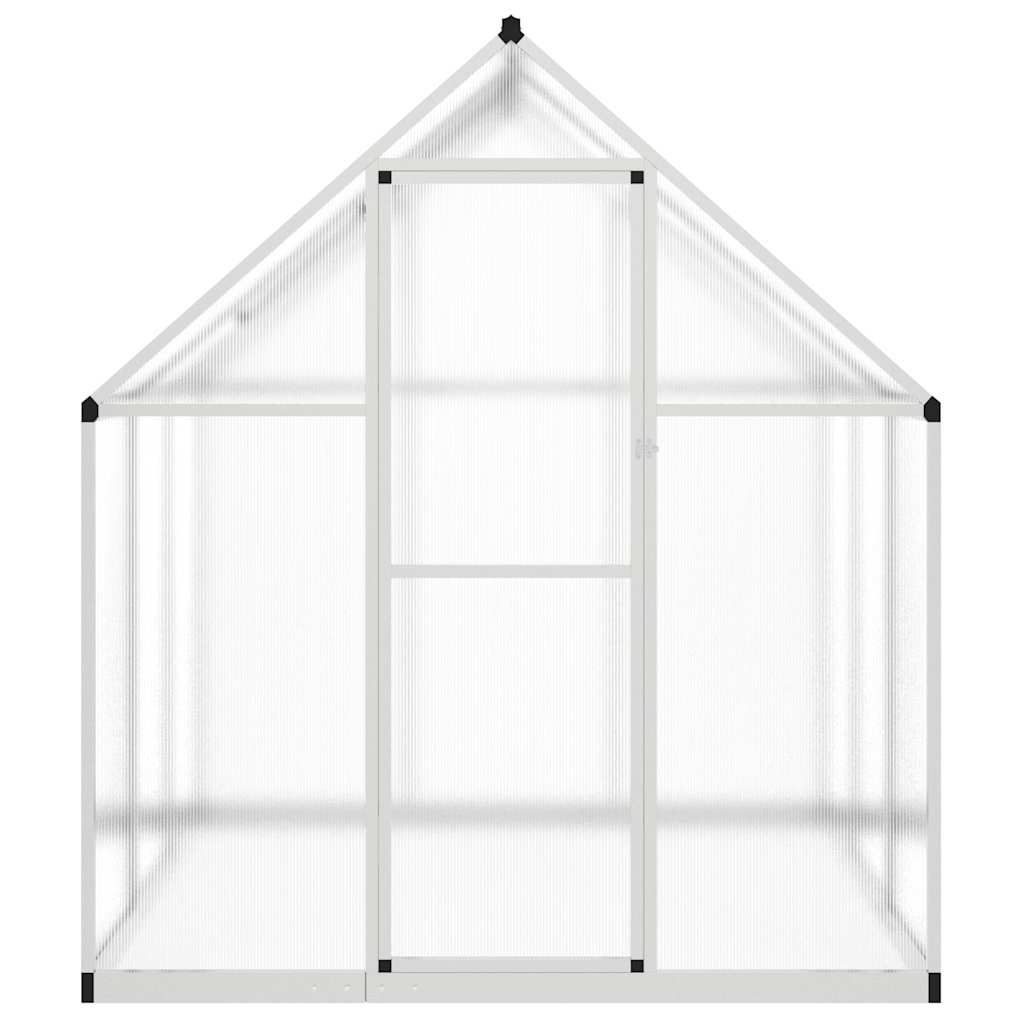 Telaio Serra con Base Argento 169x169x195 cm in Alluminio - homemem39