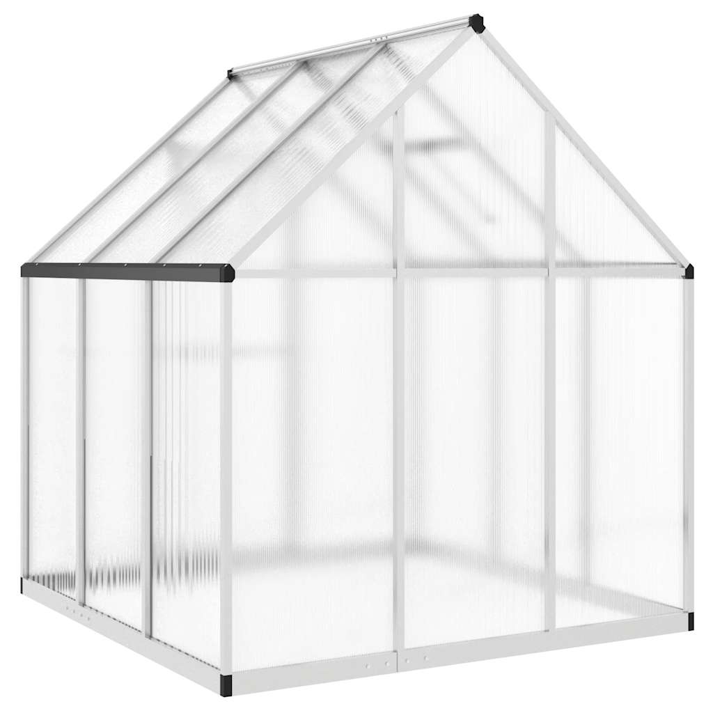 Telaio Serra con Base Argento 169x169x195 cm in Alluminio - homemem39