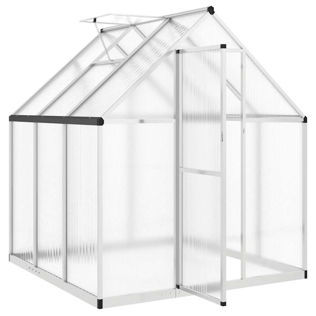 Telaio Serra con Base Argento 169x169x195 cm in Alluminio - homemem39