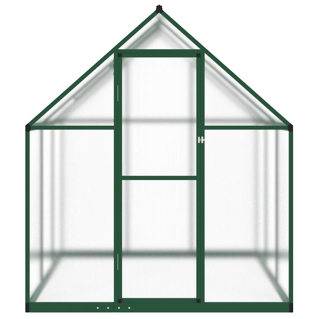 Telaio Serra con Base Verde 169x169x195 cm in Alluminio - homemem39
