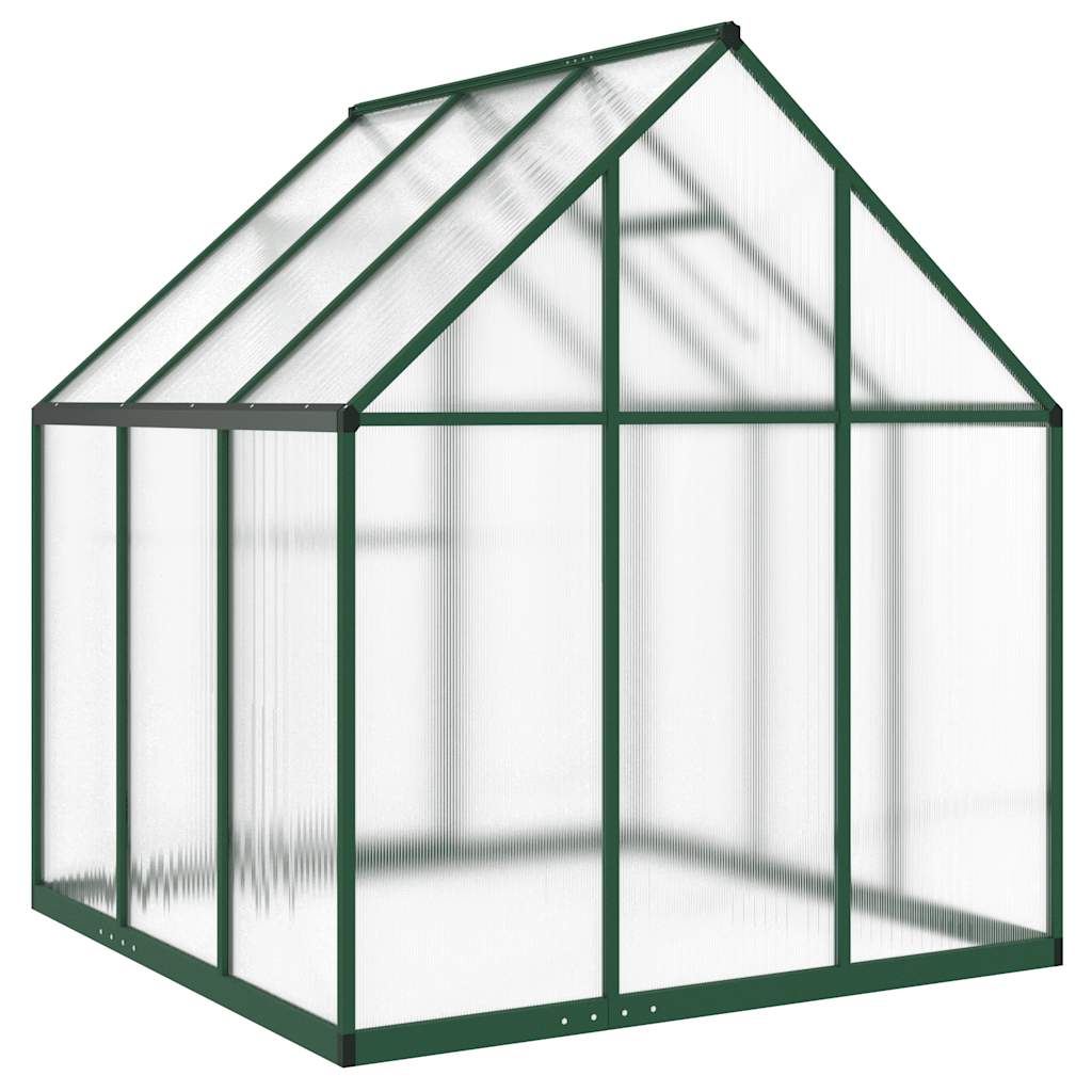 Telaio Serra con Base Verde 169x169x195 cm in Alluminio - homemem39