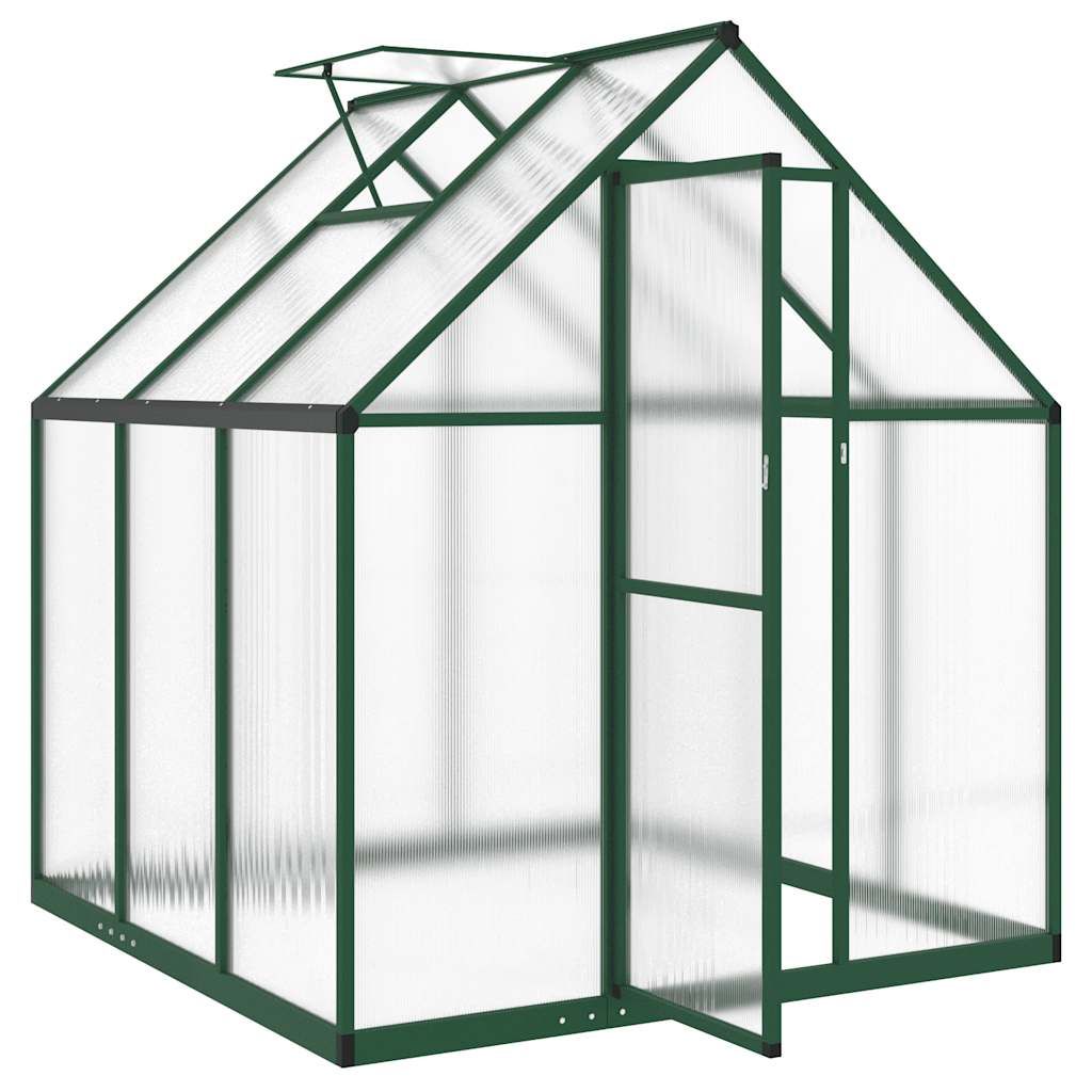 Telaio Serra con Base Verde 169x169x195 cm in Alluminio - homemem39