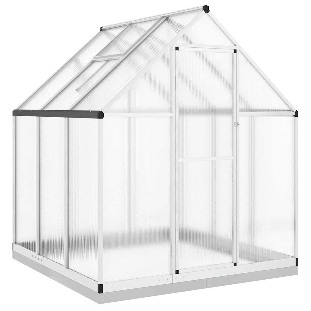Telaio Serra con Base Argento 169x169x202 cm in Alluminio - homemem39