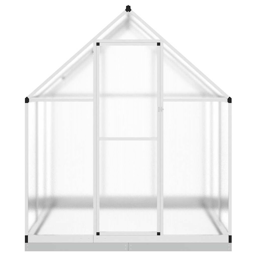 Telaio Serra con Base Argento 169x169x202 cm in Alluminio - homemem39