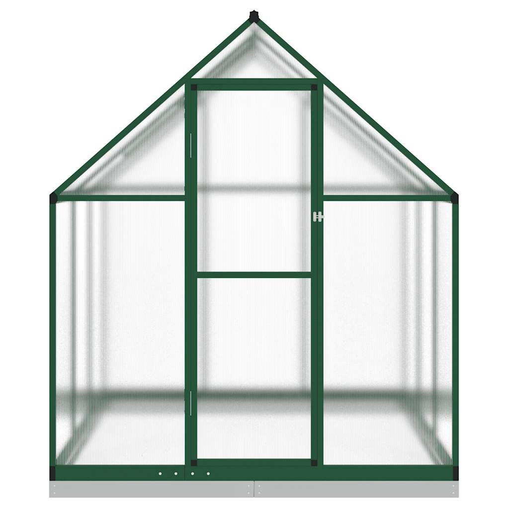Telaio Serra con Base Verde 169x169x202 cm in Alluminio - homemem39