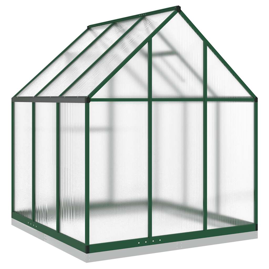 Telaio Serra con Base Verde 169x169x202 cm in Alluminio - homemem39