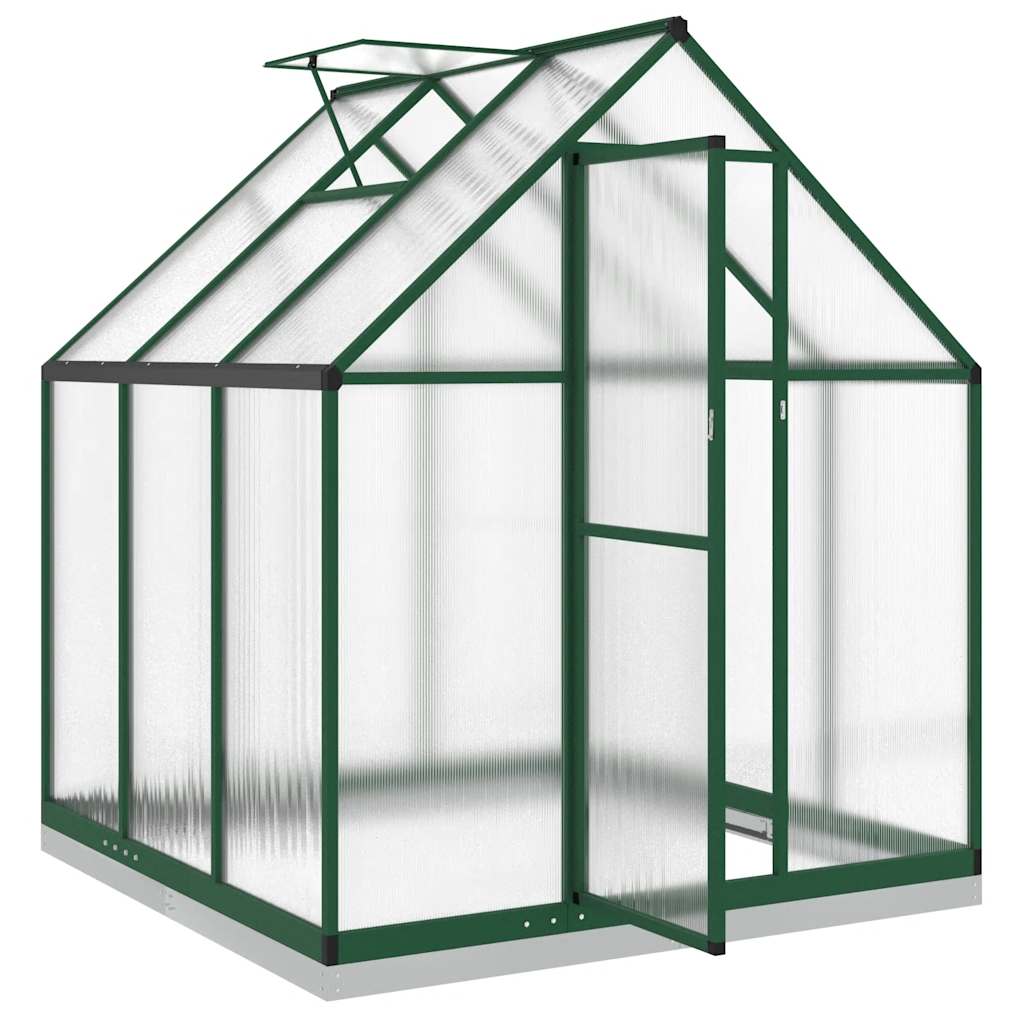 Telaio Serra con Base Verde 169x169x202 cm in Alluminio - homemem39