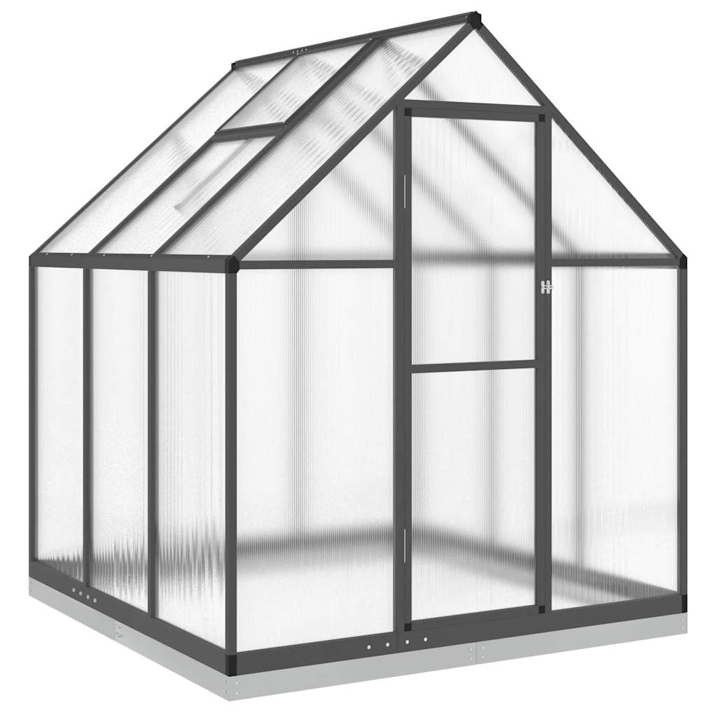Telaio Serra con Base Antracite 169x169x202 cm in Alluminio - homemem39