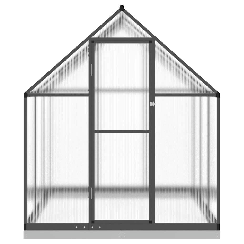 Telaio Serra con Base Antracite 169x169x202 cm in Alluminio - homemem39