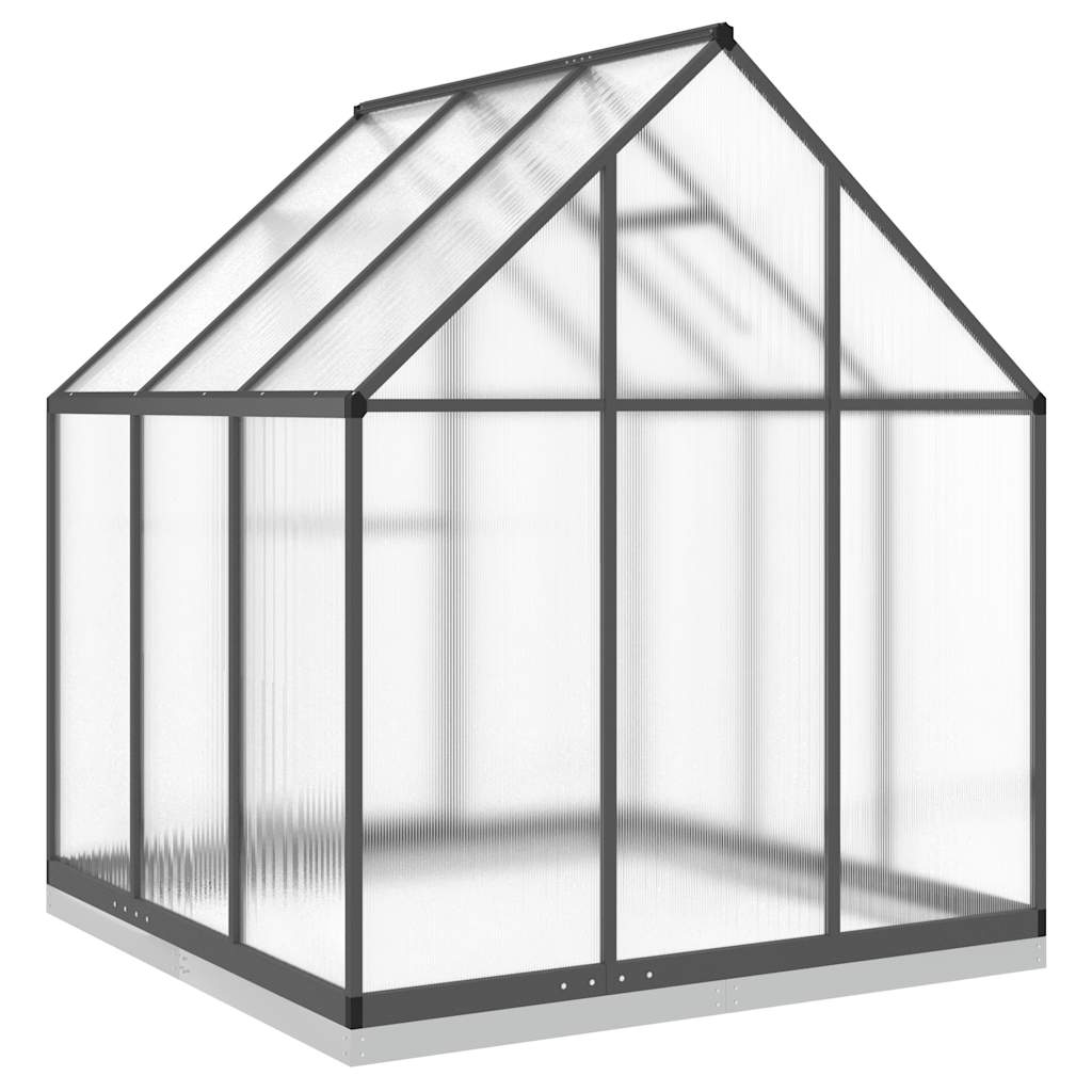 Telaio Serra con Base Antracite 169x169x202 cm in Alluminio - homemem39