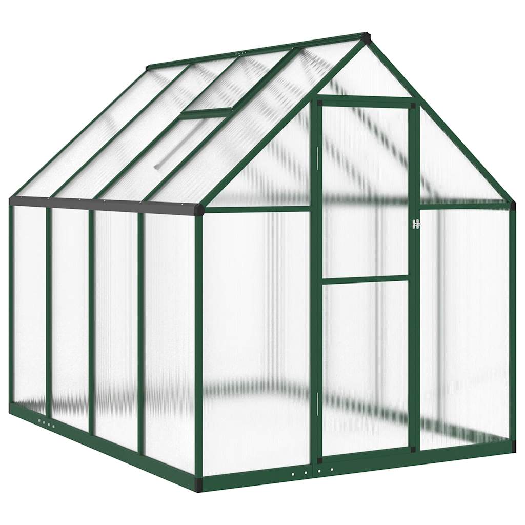 Telaio Serra con Base Verde 224x169x195 cm in Alluminio - homemem39