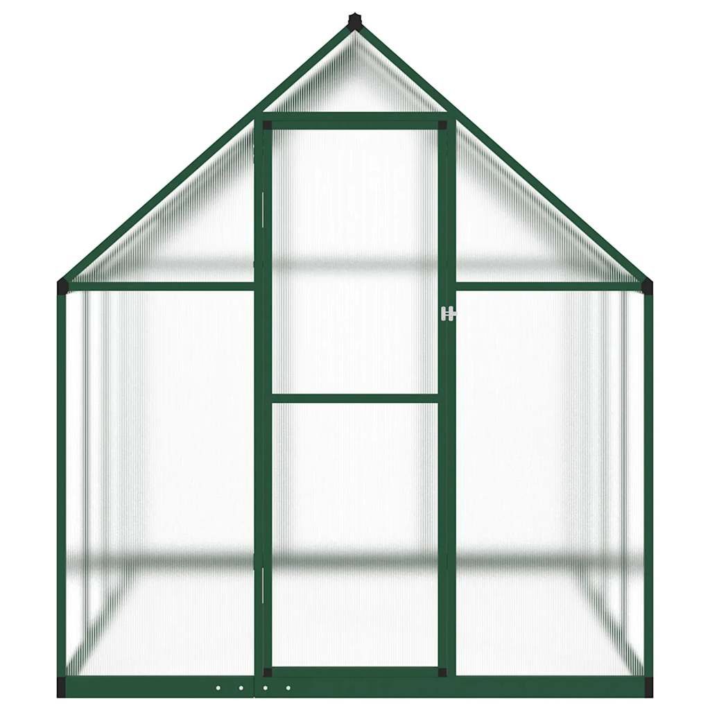 Telaio Serra con Base Verde 224x169x195 cm in Alluminio - homemem39