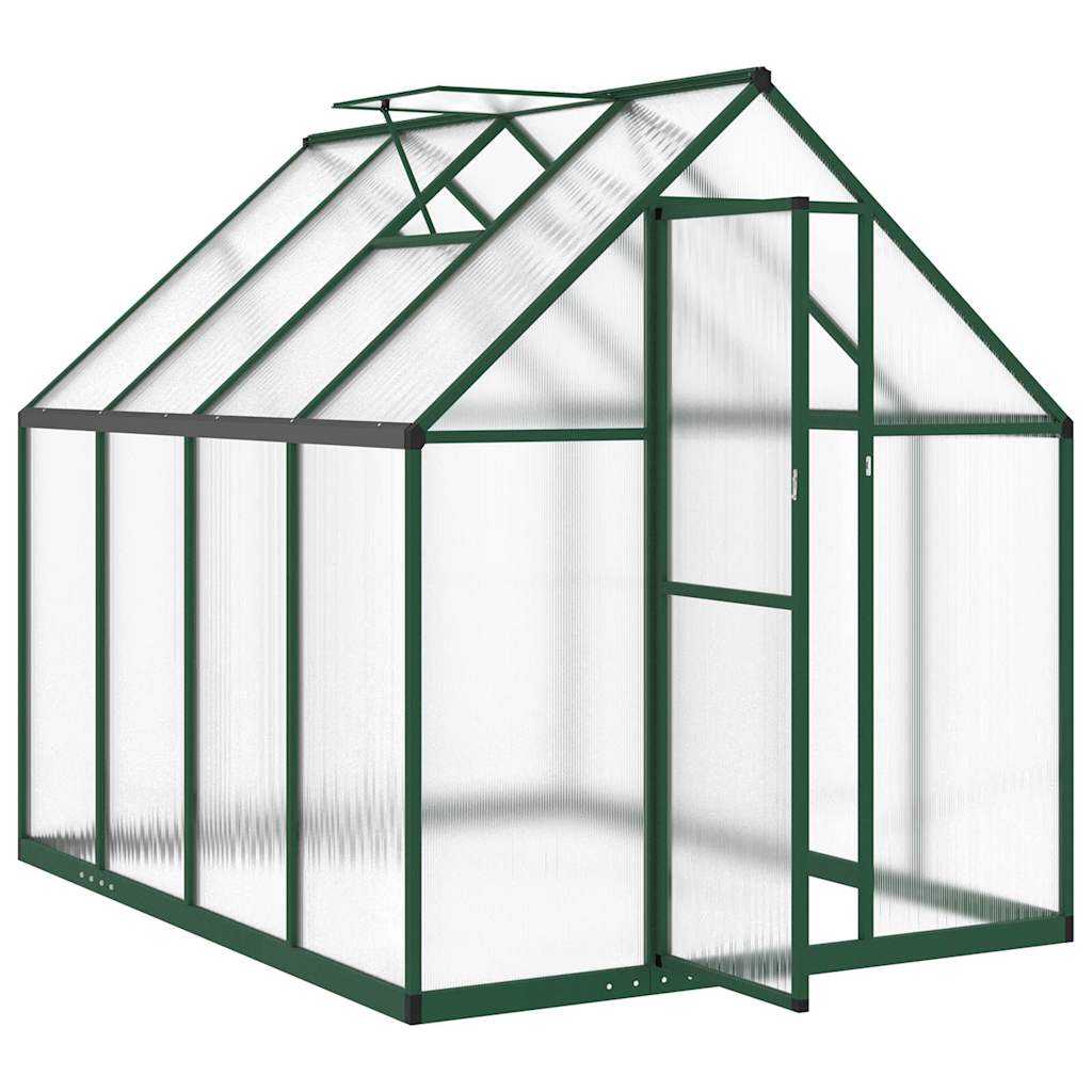 Telaio Serra con Base Verde 224x169x195 cm in Alluminio - homemem39