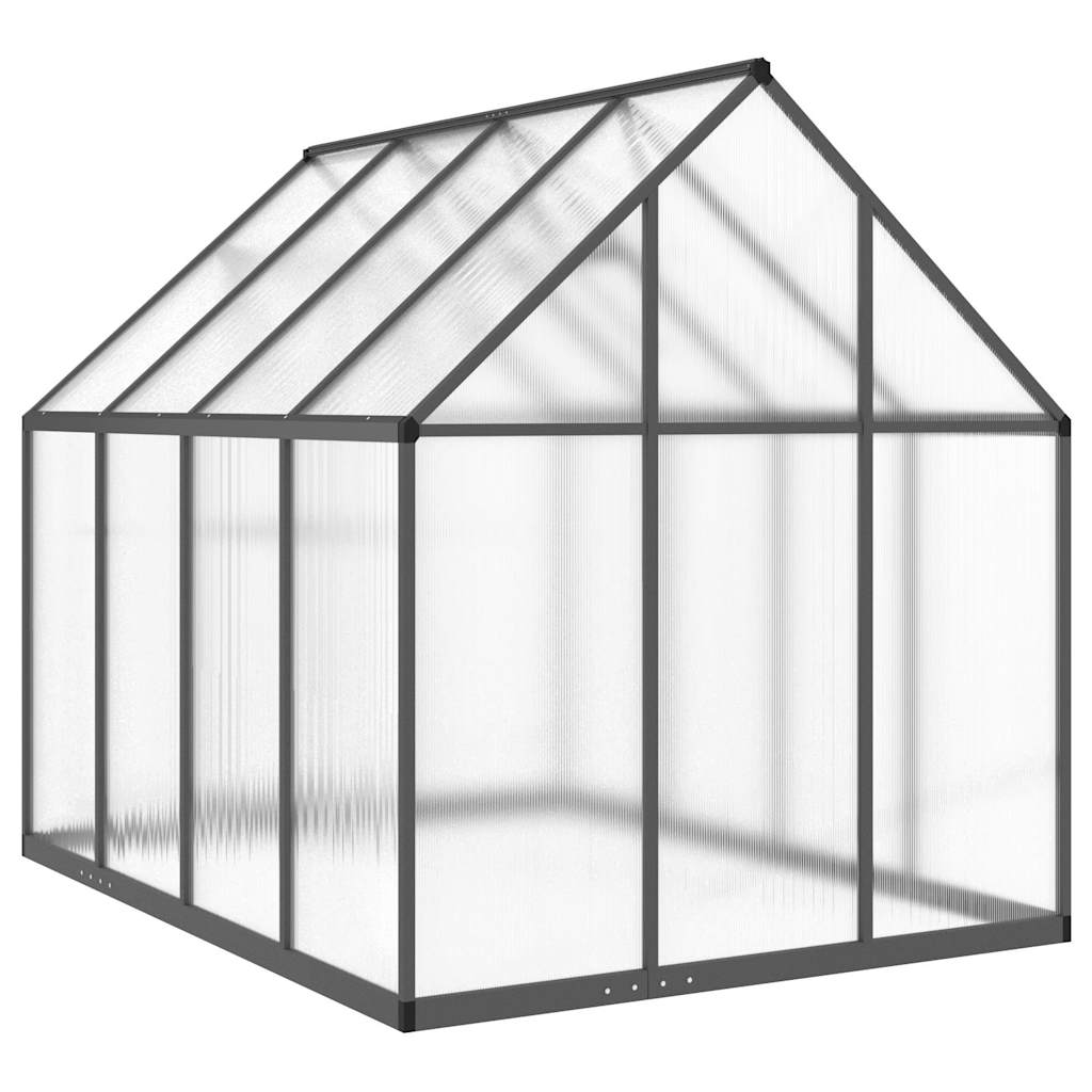 Telaio Serra con Base Antracite 224x169x195 cm in Alluminio - homemem39
