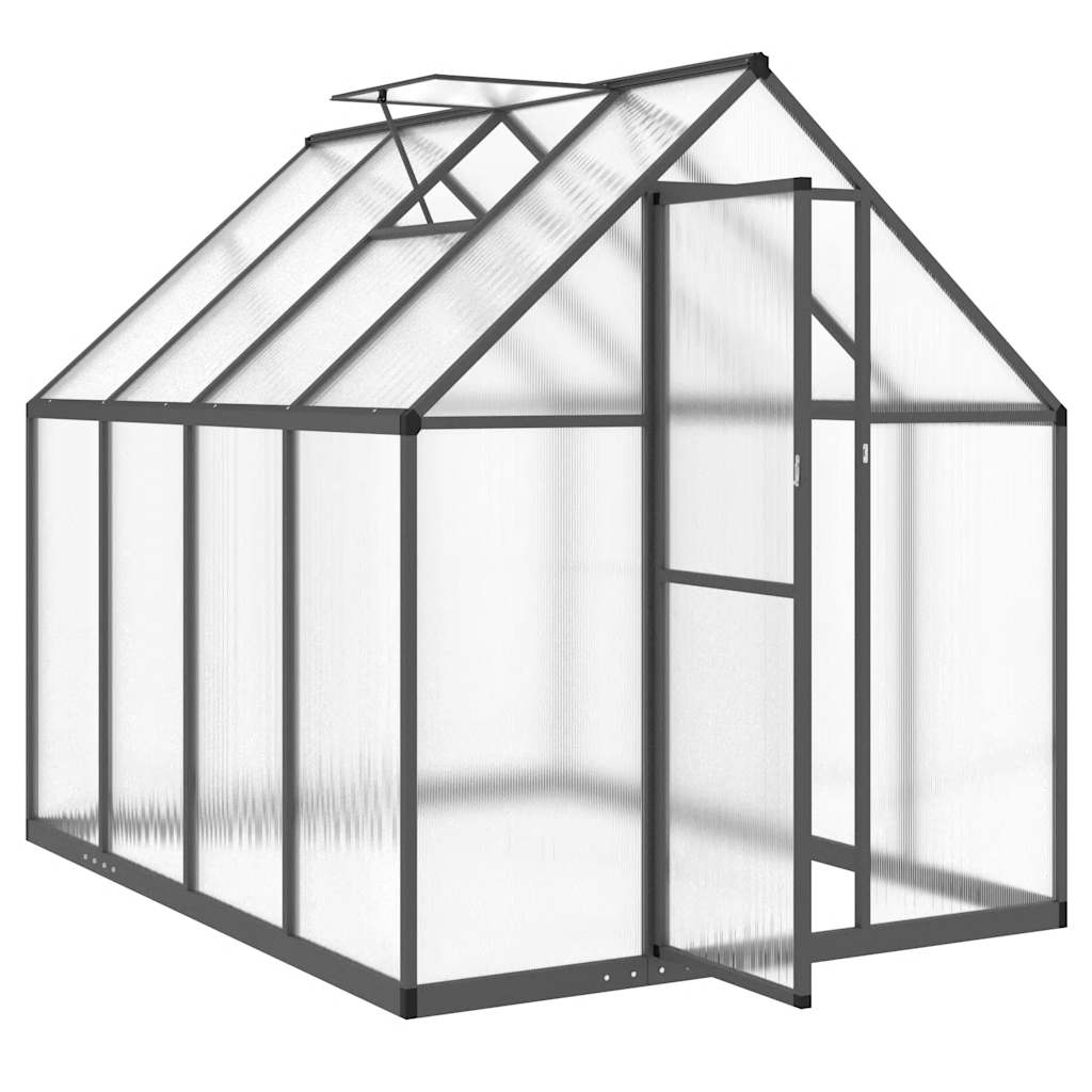 Telaio Serra con Base Antracite 224x169x195 cm in Alluminio - homemem39
