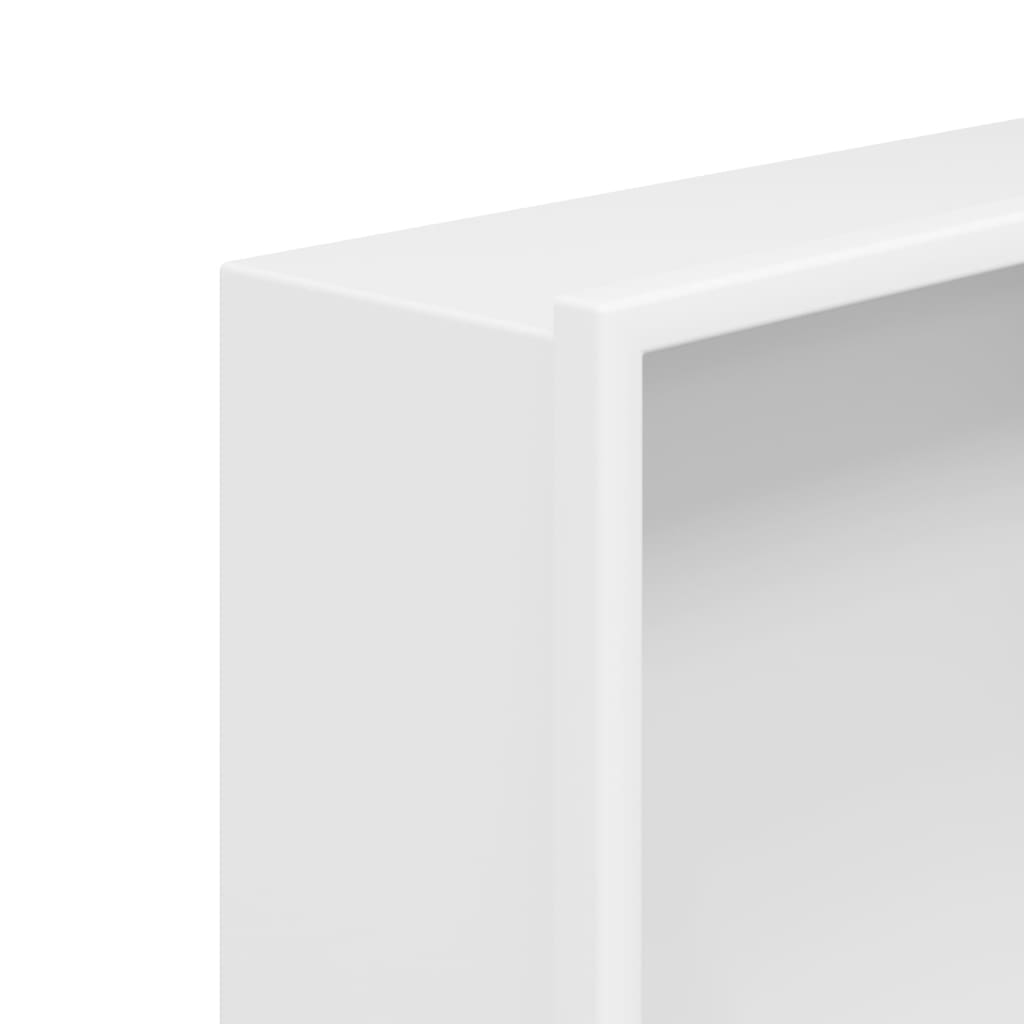 Nicchia per Doccia Bianco Opaco 32x32x9cm in Acciaio Inox - homemem39