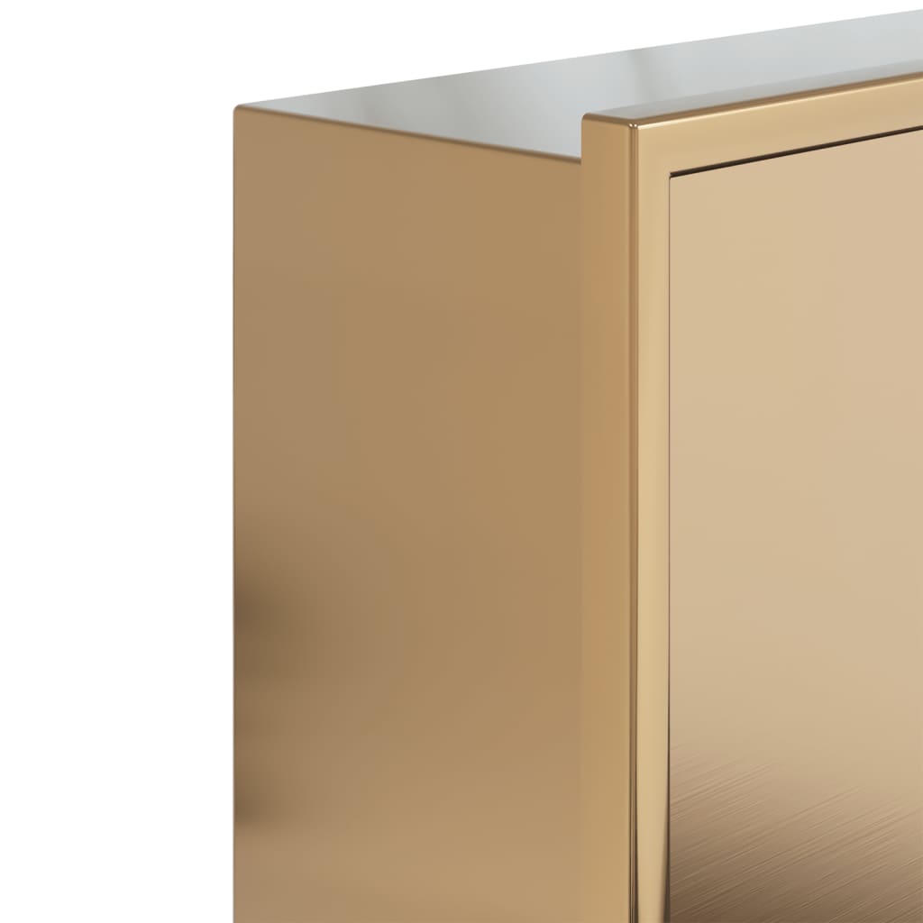 Nicchia per Doccia Oro Spazzolato 62x32x9cm in Acciaio Inox - homemem39