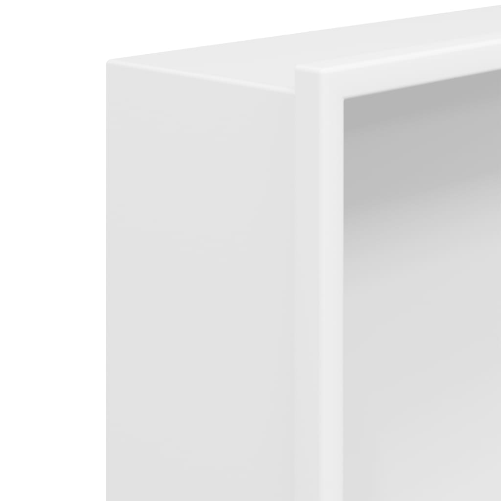 Nicchia per Doccia Bianco Opaco 62x32x9cm in Acciaio Inox - homemem39