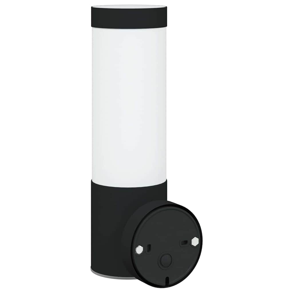 Lampada da parete per esterni Nero 12 x 7.5 x 27 cm