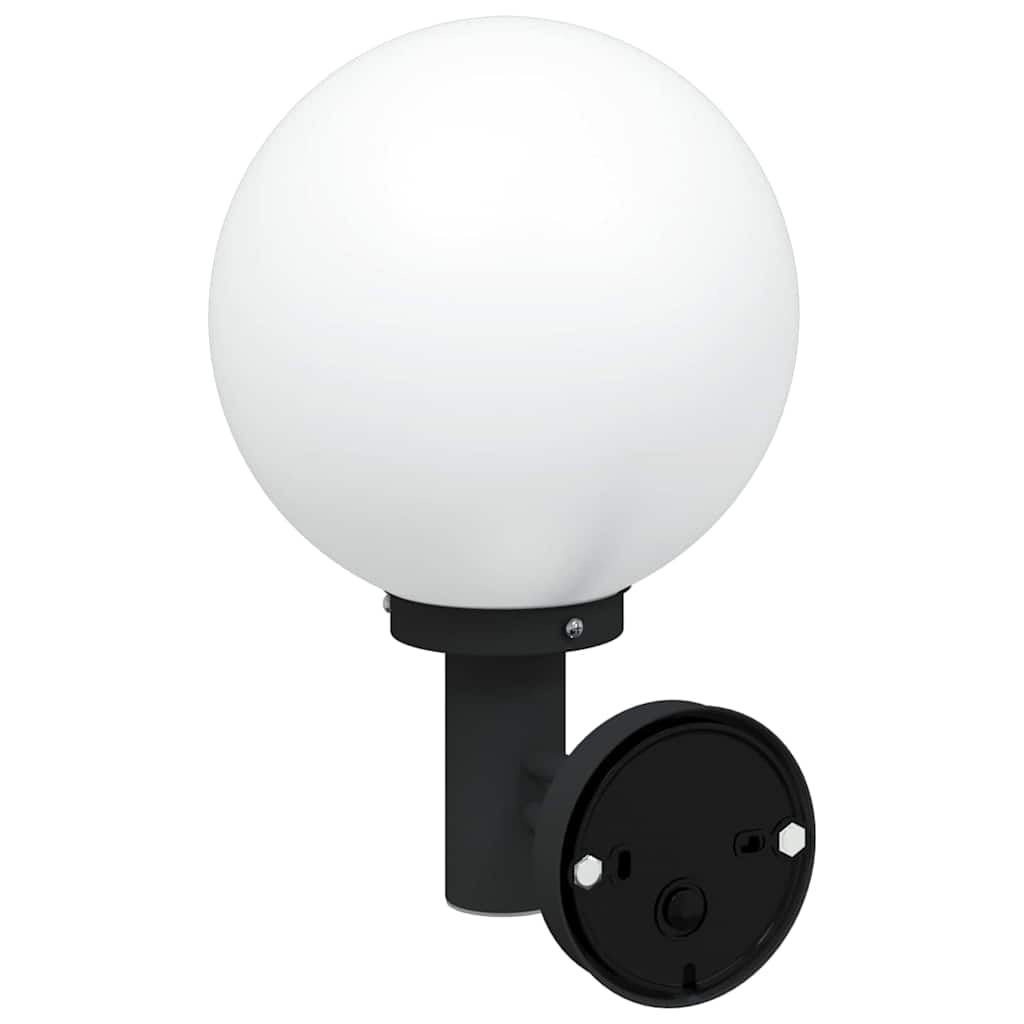 Lampade da Parete Esterne 2 pcs Nero 28 x 25 x 38 cm