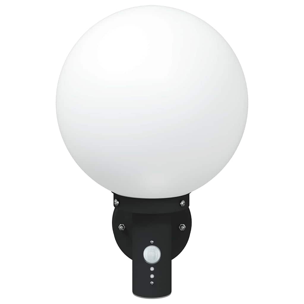 Lampade da Parete Esterne 2 pcs Nero 28 x 25 x 38 cm