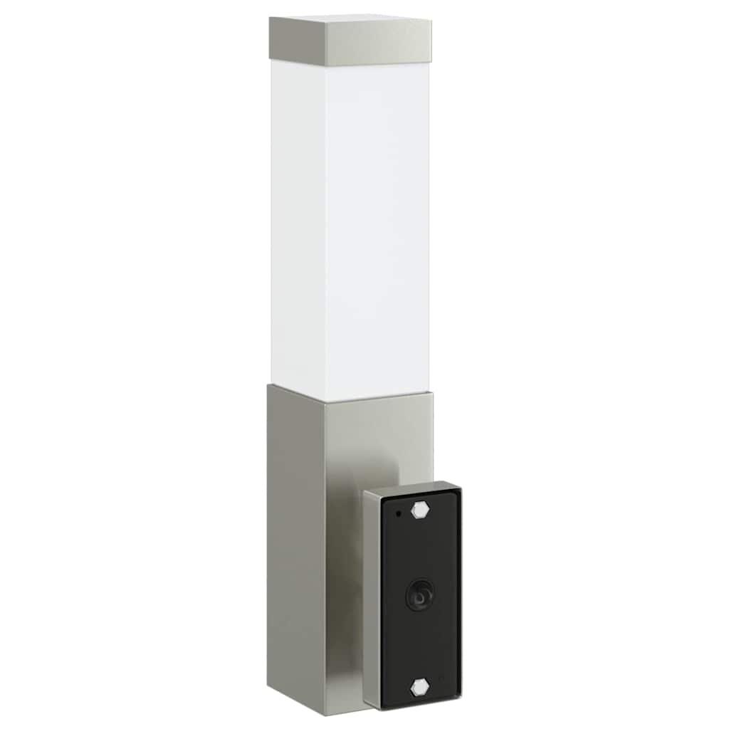 Lampada da parete per esterni Argento 10.5 x 6 x 35 cm