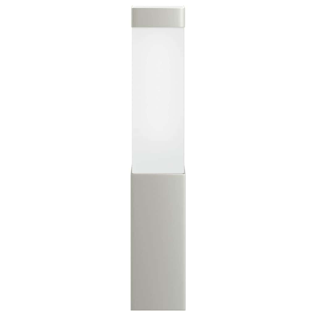 Lampada da parete per esterni Argento 10.5 x 6 x 35 cm