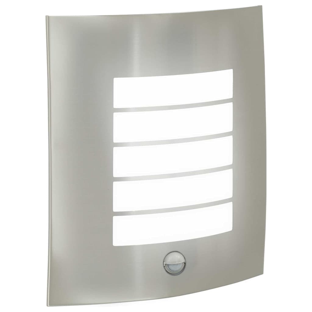 Lampada da parete per esterni 2 pcs Argento 23.5 x 10.5 x 26 cm