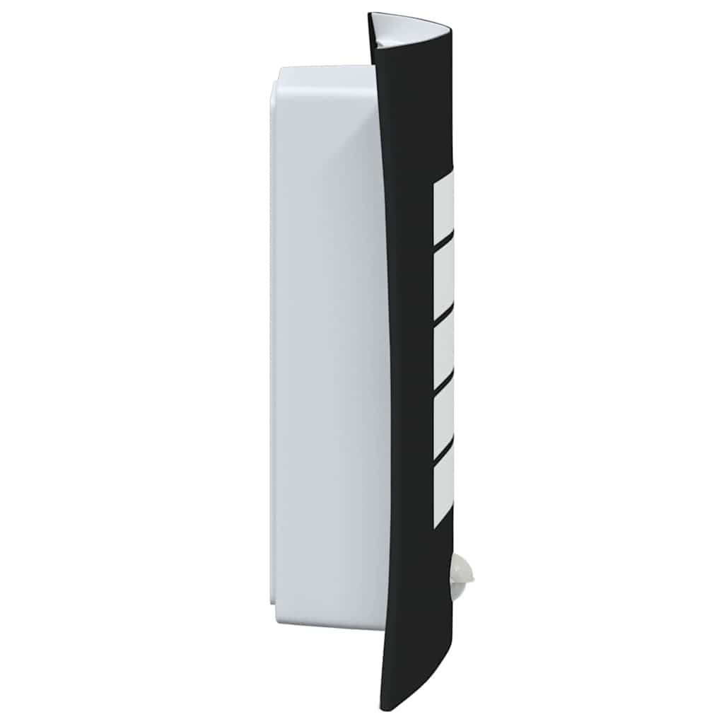 Lampada da parete per esterni 2 pcs Nero 23.5 x 10.5 x 26 cm