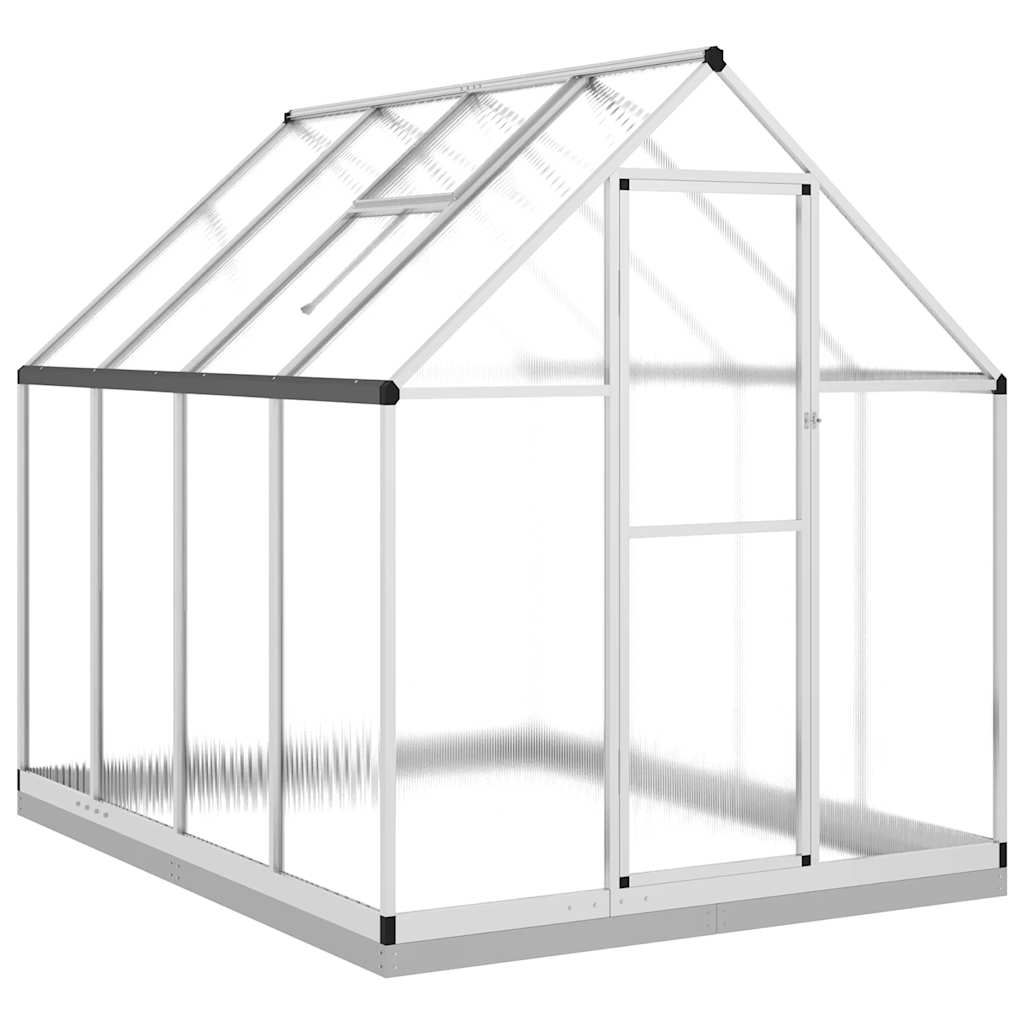 Telaio Serra con Base Argento 224x169x202 cm in Alluminio - homemem39