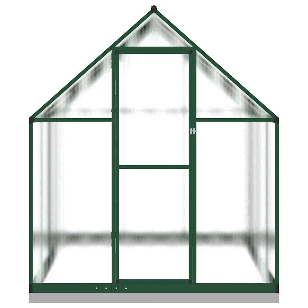 Telaio Serra con Base Verde 224x169x202 cm in Alluminio - homemem39